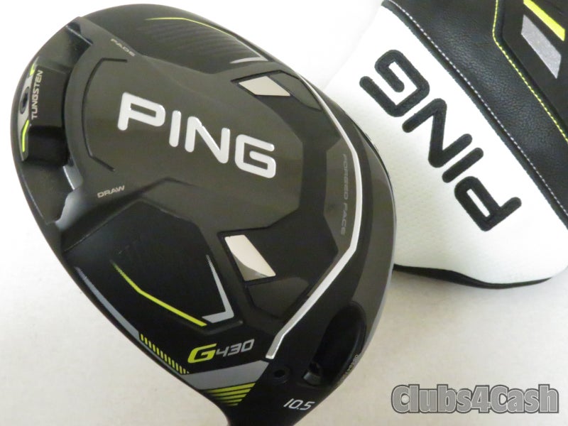 PING G430 MAX Driver 10.5 TOUR 2.0 Black 65 Stiff Flex +Cover .. MINT