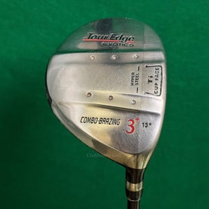 Tour Edge Exotics Combo-Brazing 13 Fairway Wood 3+ Ventus TR FW 6-R Regular