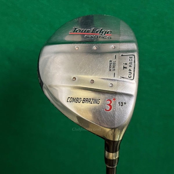 Tour Edge Exotics Combo-Brazing 13 Fairway Wood 3+ Ventus TR FW 6-R Regular