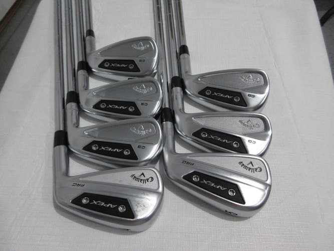 Callaway 2024 Apex Pro & CB Iron Set - 4-PW - DG TI X100 Extra Stiff Steel