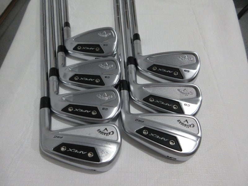 Callaway 2024 Apex Pro & CB Iron Set - 4-PW - DG TI X100 Extra Stiff Steel