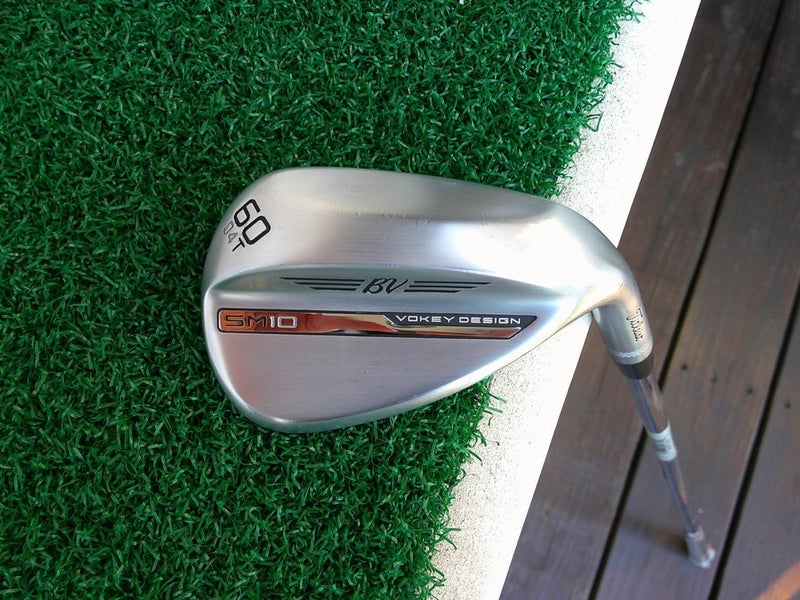 Titleist VOKEY Design SM10 TOUR CHROME 60.04F* Lob Wedge w/ Wedge Flex