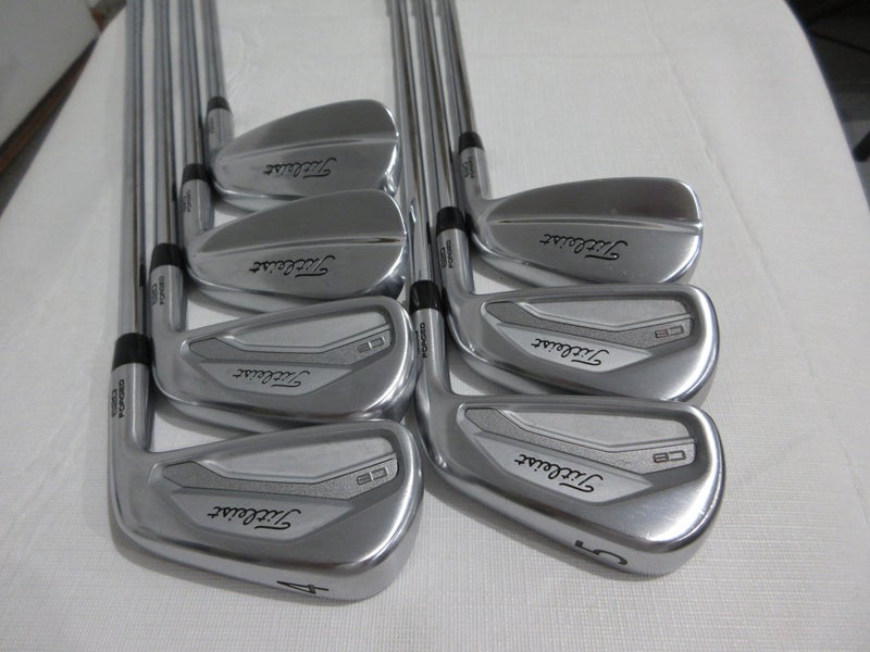 Titleist 620 CB/MB Forged Combo Iron Set - 4-PW - Regular Flex Steel