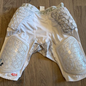 Men's Under Armour Padded Football Girdle Compression Shorts Camo - Medium