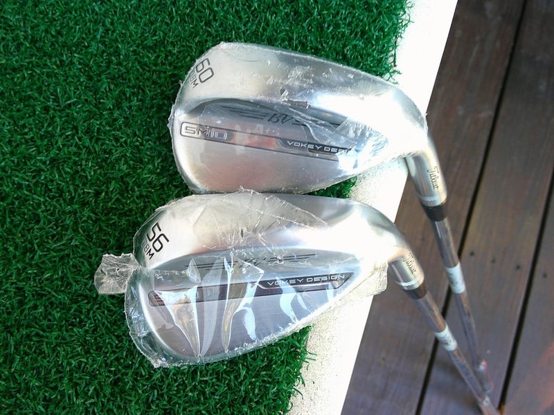 Titleist VOKEY Design SM10 TOUR CHROME (56.08M & 60.08M) Wedge Set w/ Wedge Flex
