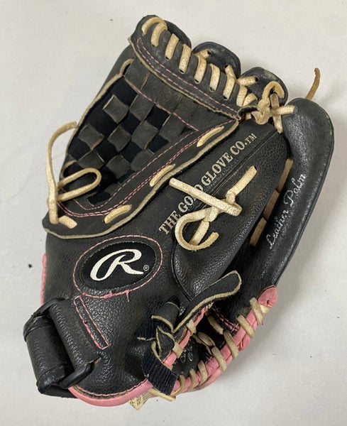 Black Rawlings WFP115 Right Hand Throw Softball Glove 11.5"