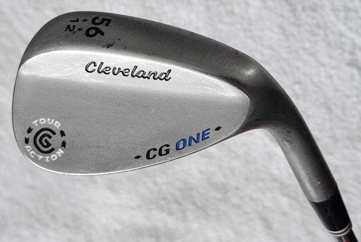 Cleveland CG ONE 56°- 12 Bounce Wedge RH; Steel Shaft