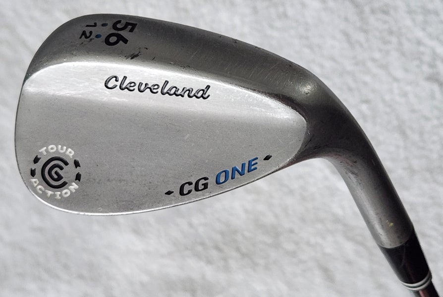 Cleveland CG ONE 56°- 12 Bounce Wedge RH; Steel Shaft