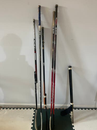 Broken Hockey Sticks