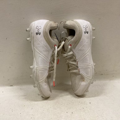 Used Under Armour GLORY LAX Cleats Womens White Senior 9.5 11725-S000493362