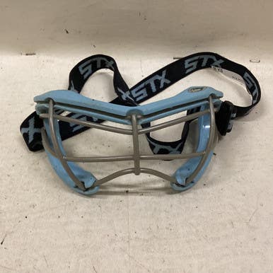 Used STX 2SEE Lacrosse Facial Protect Carolina Blue Senior 11725-S000493366