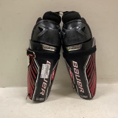 Used Bauer NSX Junior Shin Guards Black 11" 11725-S000493453