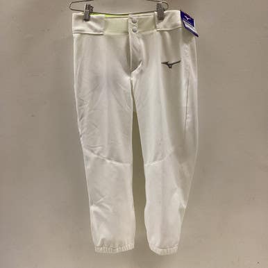 Used Mizuno SOFTBALL PANTS MD BB/SB Pant Womens White MD 11725-S000493469