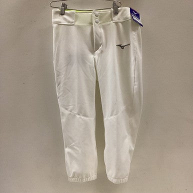 Used Mizuno SOFTBALL PANTS MD BB/SB Pant Womens White MD 11725-S000493469