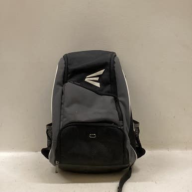 Used Easton BACK PACK - BLACK AND WHITE BB/SB Player Backpack Black 11725-S000493495