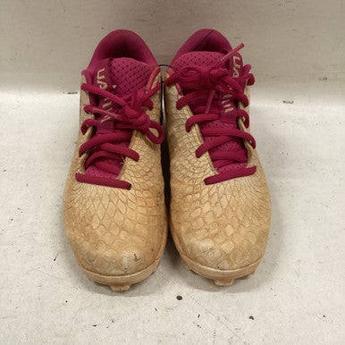 Used Under Armour 2Y BB/SB Cleats Pink Junior 02 11725-S000493251