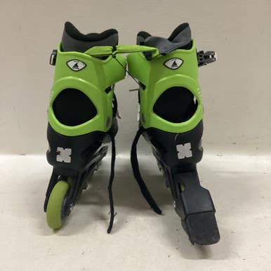 Used Bladerunner BR Junior Rec Fitness Skates Neon Green Adjustable 11725-S000493331