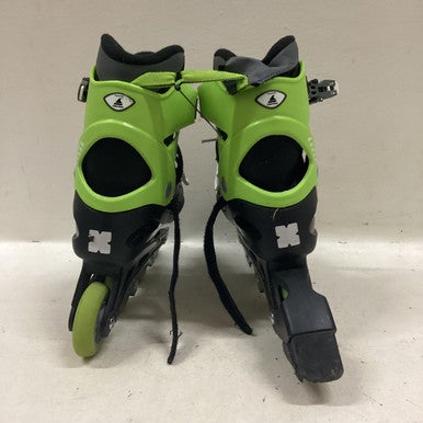 Used Bladerunner BR Junior Rec Fitness Skates Neon Green Adjustable 11725-S000493331