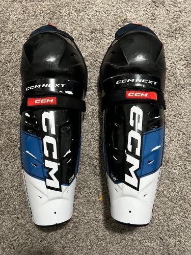 Senior CCM Next 15" Shin Pads (Used)