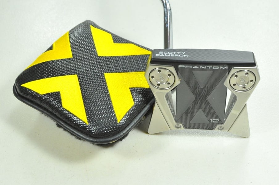 LEFT HANDED Titleist 2022 Scotty Cameron Phantom X 12 35" Putter Steel #205196