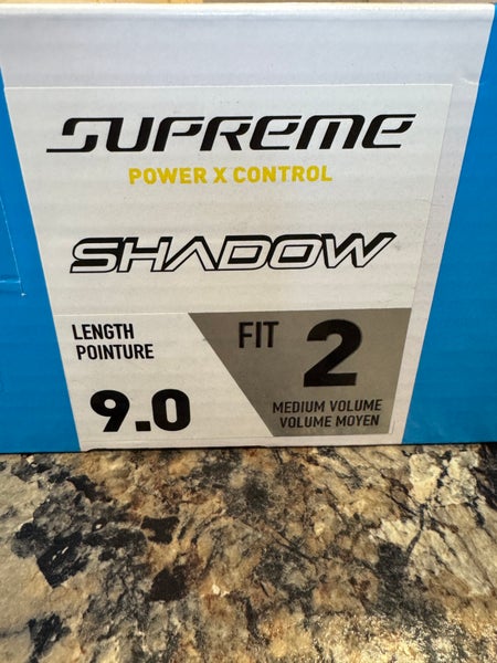 Bauer Supreme Shadow Hockey Skates Size 9 Fit 2