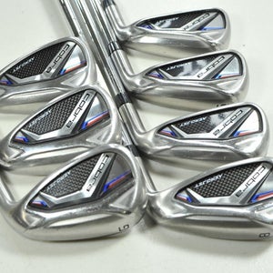 Cobra Aerojet 5-PW,GW Iron Set Stiff Flex Right KBS Tour Lite Steel # 205178