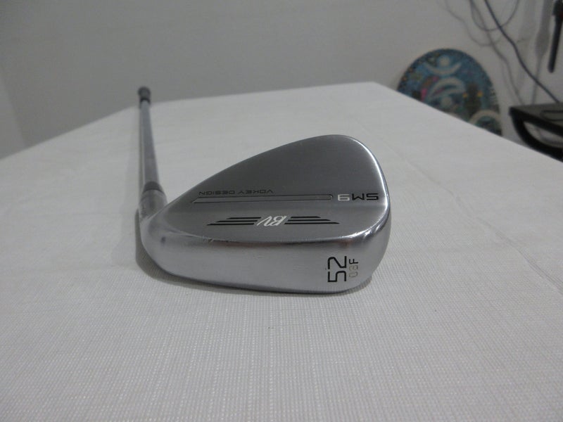 Titleist Vokey SM9 Tour Chrome Gap Wedge - 52.08 - DG Steel -0.25" Short