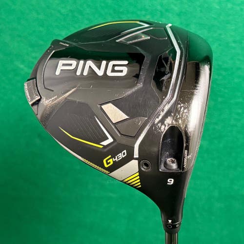 Ping G430 Max 9 Driver Ping Tour 2.0 Black Chrome 65/S Graphite Stiff w/ HC