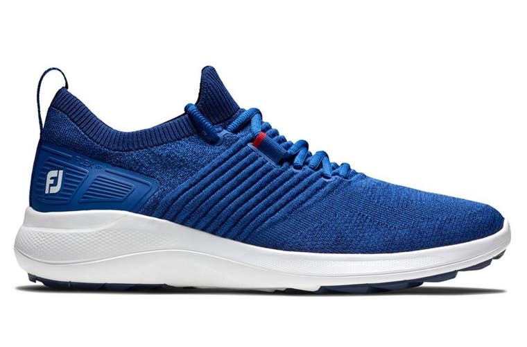 NEW FootJoy Junior Flex XP Spikeless Athletic Golf Shoes 45030 Color: Blue/White