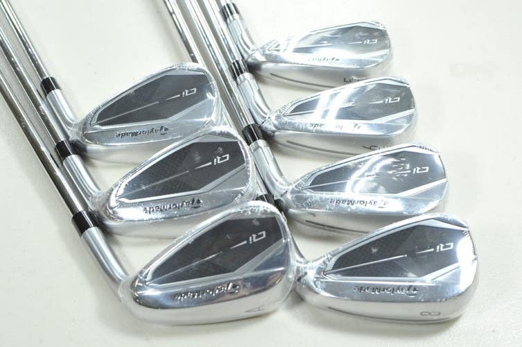 TaylorMade Qi 5-PW,AW Iron Set Stiff Flex Right KBS MAX MT 85g Steel NEW #205291