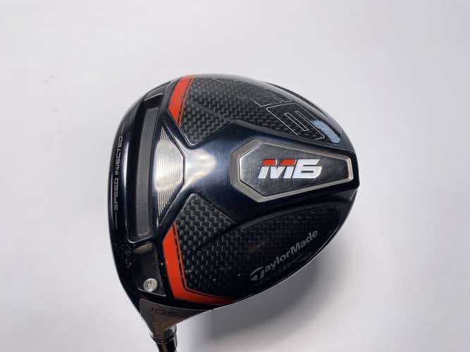TaylorMade M6 Driver 10.5* Fujikura Atmos 5R Red Regular Graphite Mens LH