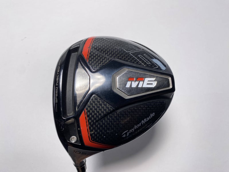TaylorMade M6 Driver 10.5* Fujikura Atmos 5R Red Regular Graphite Mens LH