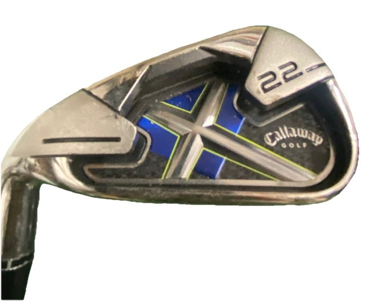 Callaway Golf X-22 6 Iron Std LH Men's 65g Low Kick Senior Graphite Left-Handed