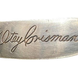 Otey Crisman Signature Napa Blade Putter Hickory Shaft 33.5 RH Nice Vintage Club