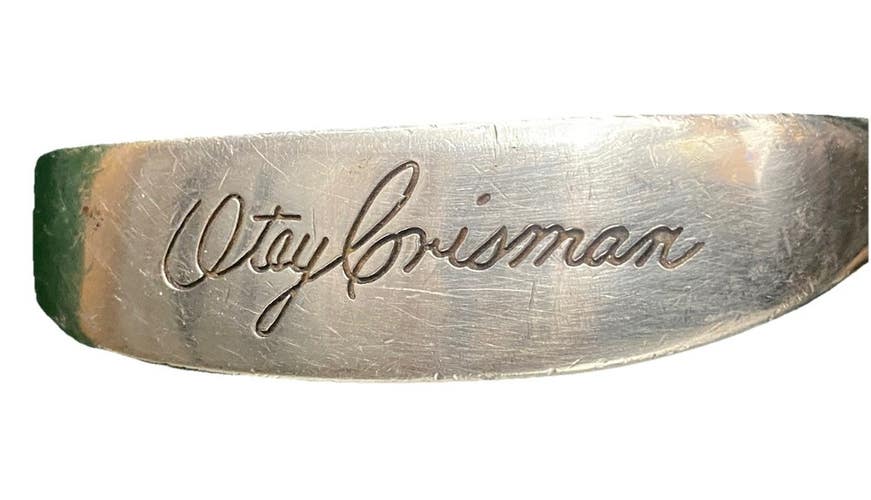Otey Crisman Signature Napa Blade Putter Hickory Shaft 33.5 RH Nice Vintage Club