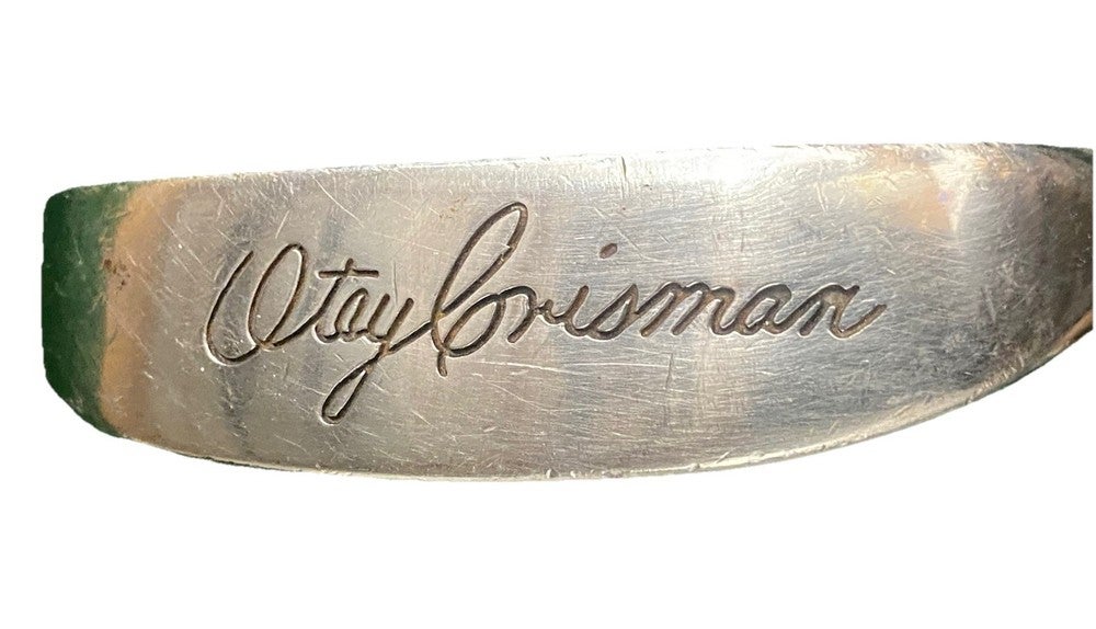 Otey Crisman Signature Napa Blade Putter Hickory Shaft 33.5 RH Nice Vintage Club