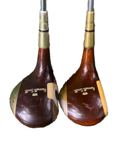 Kenneth Smith Golf Hand Made Solidized Fairway Wood Set 3W,4W Regular Steel RH