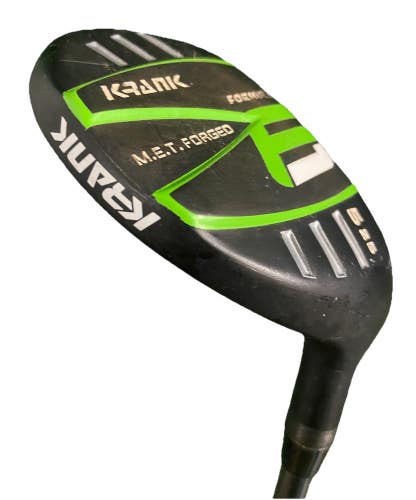 Krank Golf Formula 6 M.E.T. Forged 5h 25 RH LA Golf 70g Reign Silver Stiff Flex