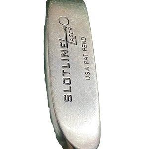 Slotline Laser Napa Blade Putter Fluted Steel 34 Inches RH Excellent Wrap Grip