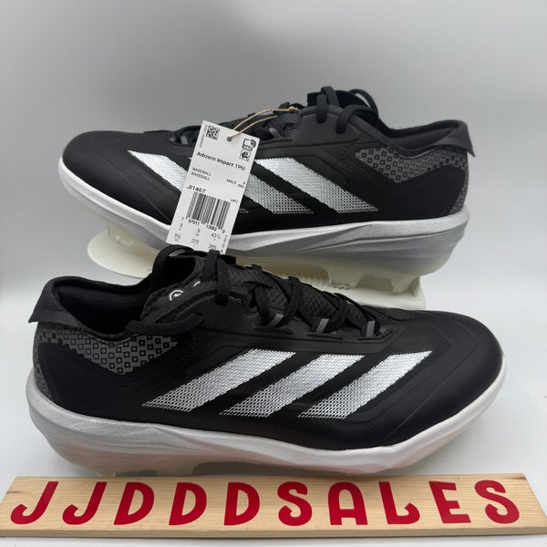 Adidas Adizero Impact TPU Black White Baseball Cleats JI1467 Men’s Sz 9.5 NWT

New Without Box