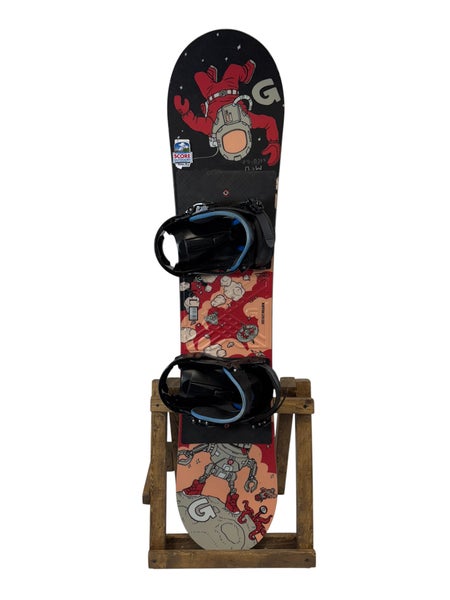 120cm Burton LTR Snowboard W/ Burton Progression Bindings