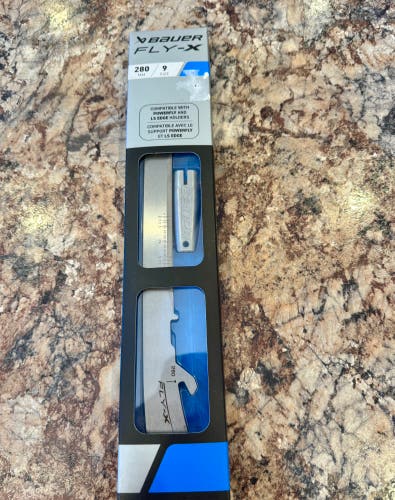 NEW! Bauer Fly-X 280 mm Hockey Skate Runners (New)