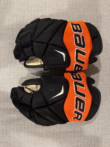 Bauer Vapor APX2 Pro Gloves 14" Pro Stock Philadelphia Flyers (Used)