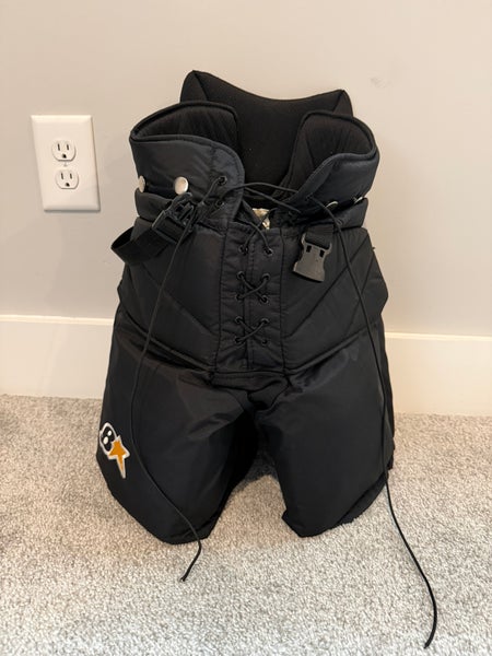 Black Used Junior Small Brian's Bstar Hockey Goalie Pants