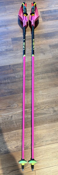 Leki Venom SL 3D Ski Poles (Pink 130cm) - Used