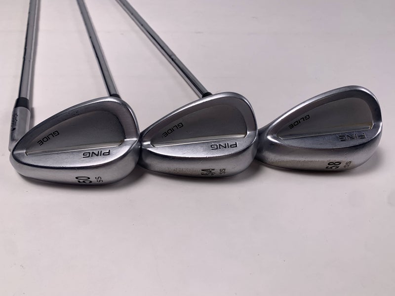 Ping Glide Wedge Set 50* 54* 58* Black Dot CFS Wedge Steel Mens RH