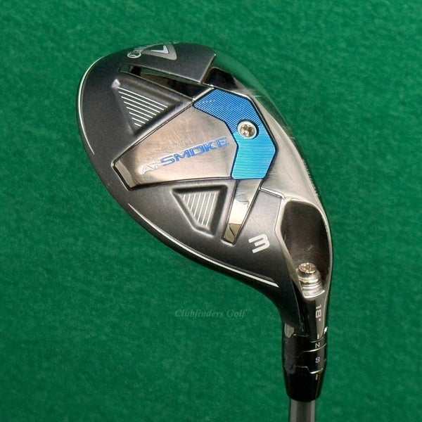 Callaway Paradym Ai Smoke 18 3 Hybrid HZRDUS Silver 6.0 75g Graphite Stiff w/HC