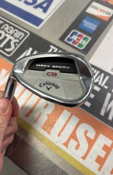 Callaway Mack Daddy CB (Used) Left Hand Men's Regular Flex 48 Degree Steel Shaft Wedge