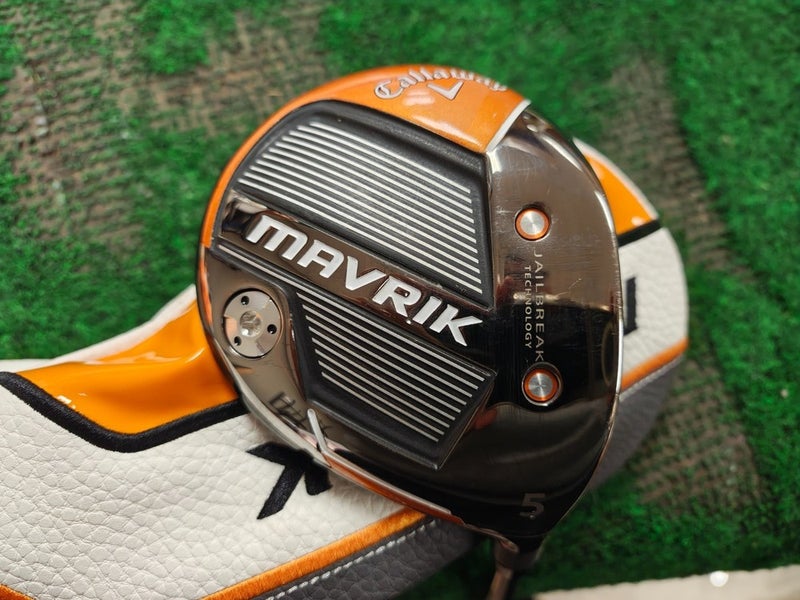 Callaway Mavrik Fairway 5 Wood Regular Flex Hzrdus 5.5 w Headcover Nice