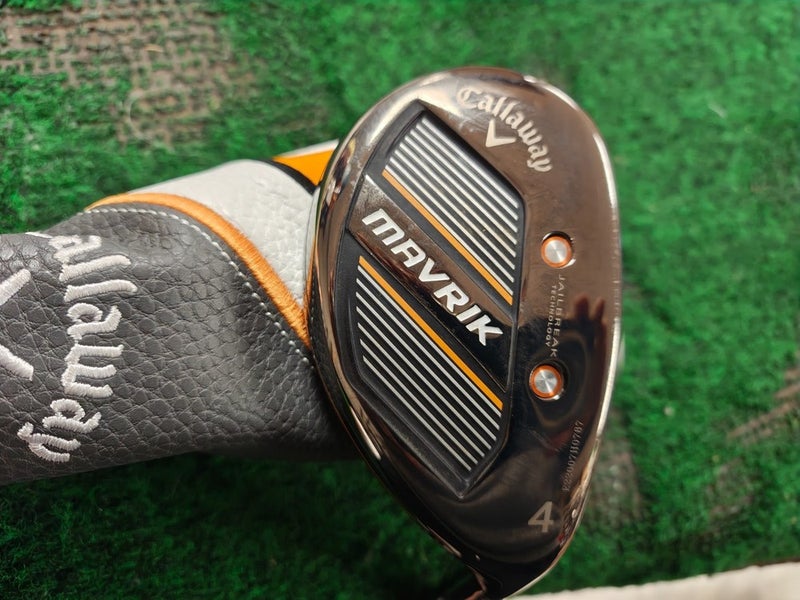 Callaway Mavrik 4 Hybrid 4H Regular Flex Catalyst 65 5.5 w Headcover Nice